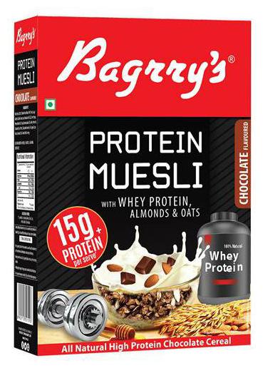 

Bagrrys Protein Muesli - Chocolate Flavoured 500 g