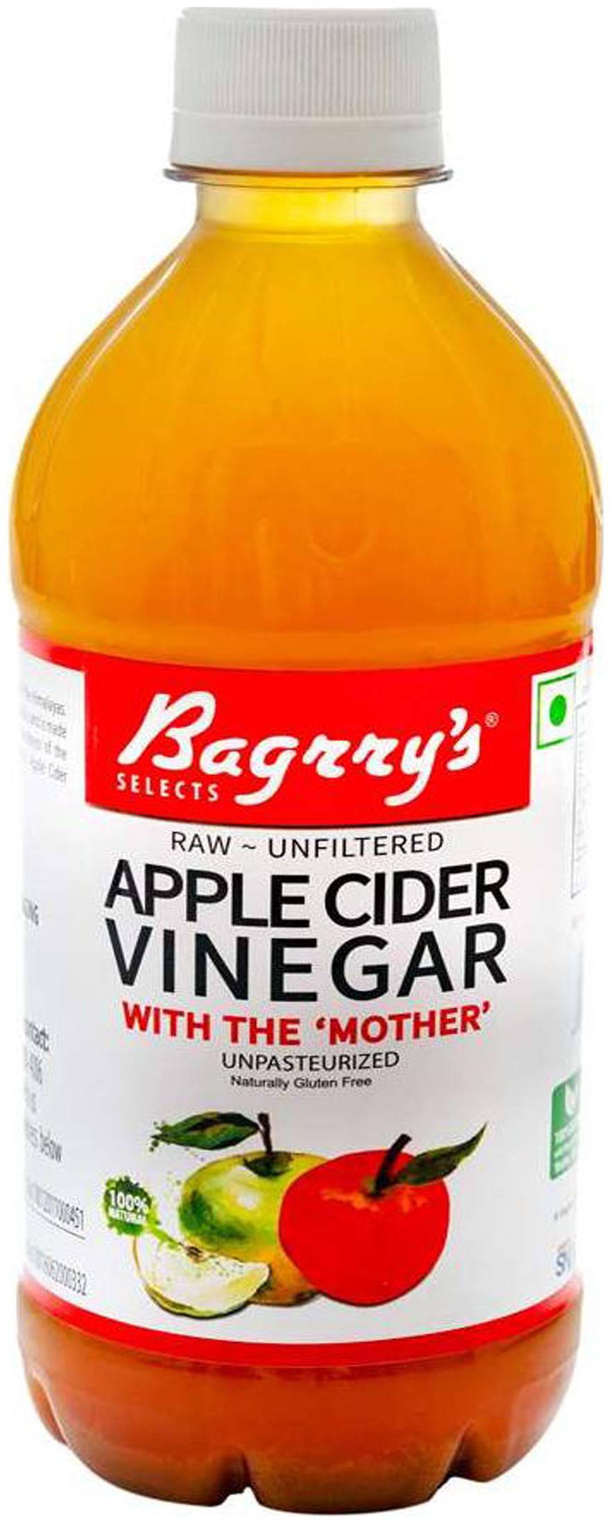 

Bagrry s Apple Cider Vinegar With Mother- 500 ml