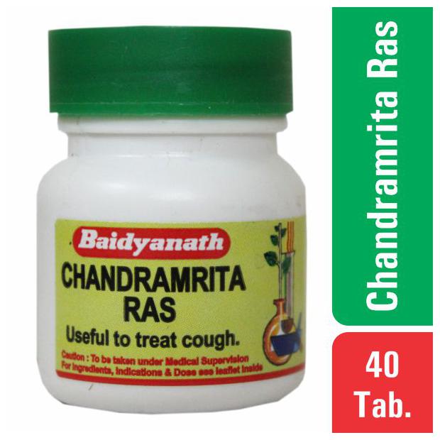 

Baidyanath Chandramrit Ras 40 Tablets (Pack of 1)