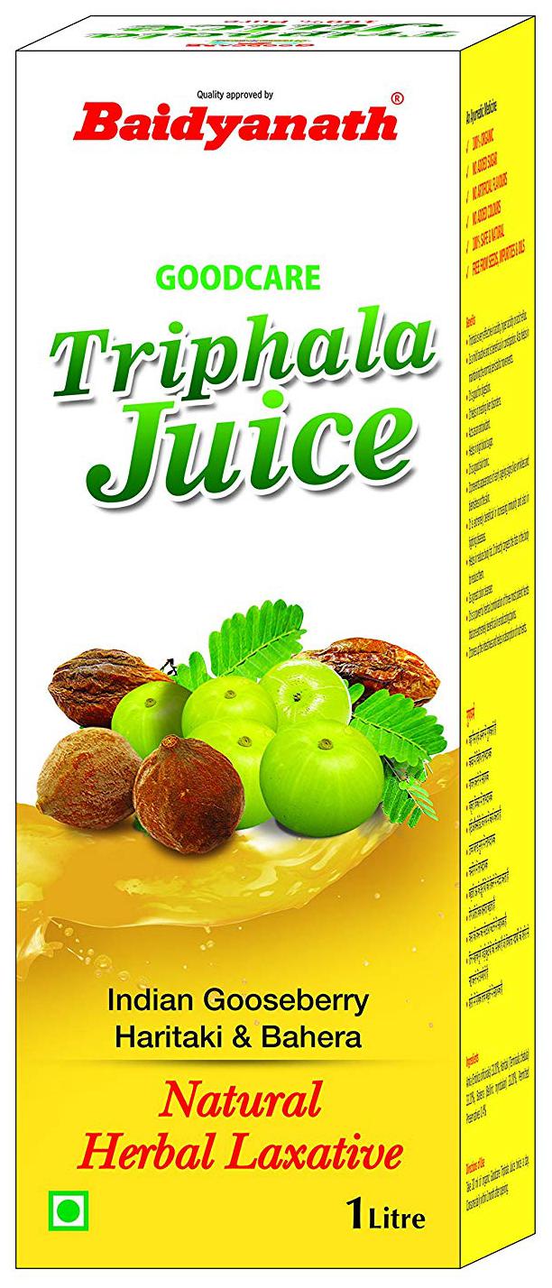 

Baidyanath Triphala Juice - 1L (Pack of 2)