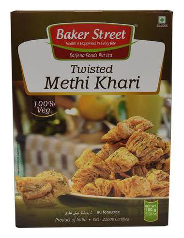 

Baker Street Twisted - Methi Khari 150 g