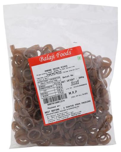 

Balaji Foods Fryums - Onion Rings 200g