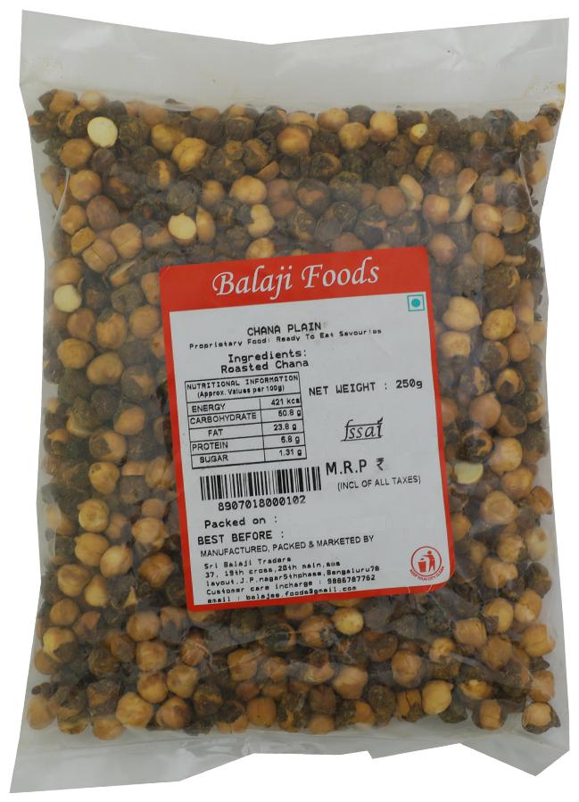 

Balaji foods Namkeen - Chana Plain 250 g