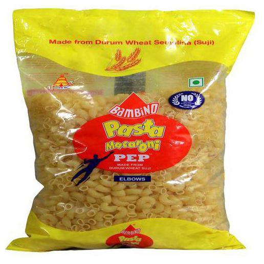 

Bambino Macaroni Elbow Pasta 875 g