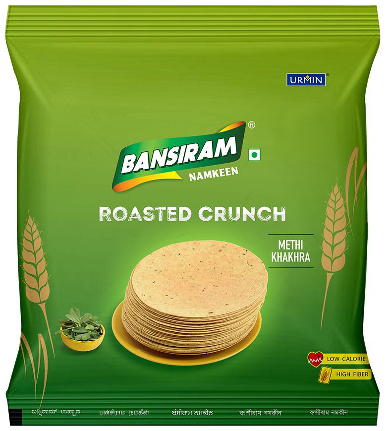 

Bansiram Roasted Crunch Methi Khakhra (180 g)