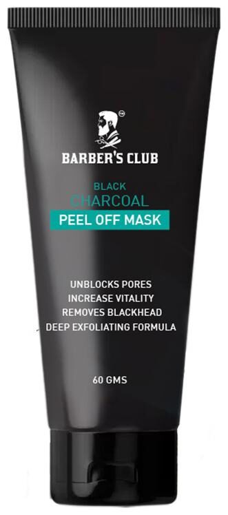 

Barber S Club Black Charcoal Peel Off Mask Instant Blackhead Remover- 60g
