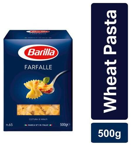 

Barilla High Quality Durum Wheat Pasta - Farfalle 500 g