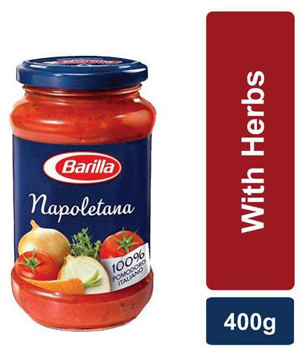

Barilla Pasta Sauce - Napoletana 400 gm