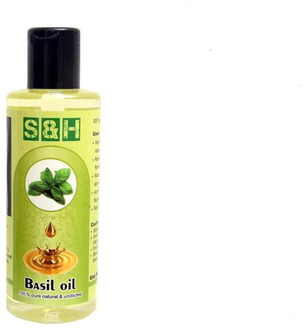 

Basil oil 50 ml S H 100 natural and pure