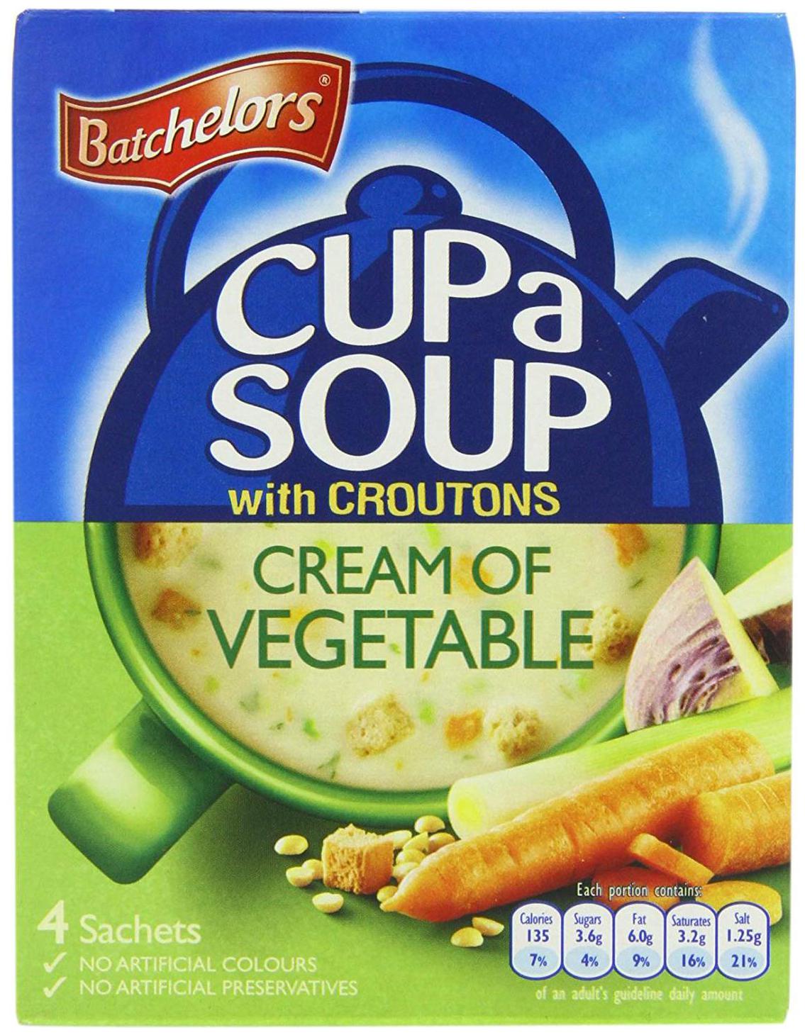 

Batchelors Cup a Soup - Cream of Vegetable 122 g