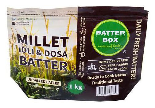 

Batter Box Millet Idly Dosa Batter 1Kg