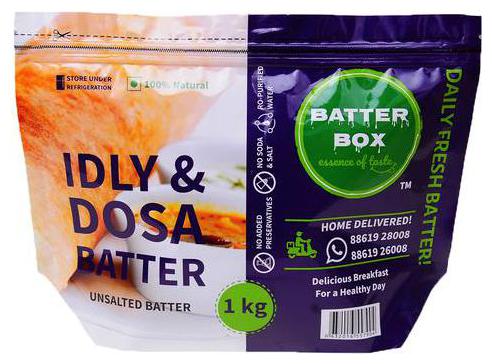

Batter Box Regular Idly Dosa Batter 1Kg