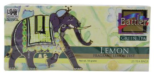 

Battler Green Tea - Lemon 25 Teabags