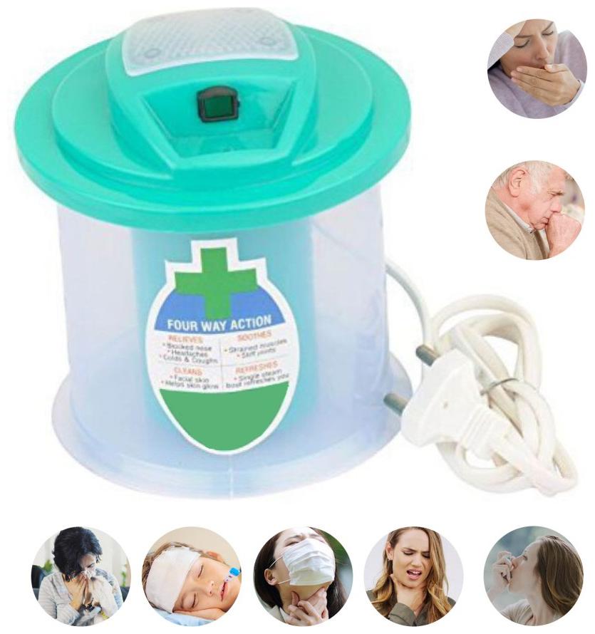 

Bazaar Gali Vapourizer Steamer Nozzle Inhaler For Facial Sauna Nose Cold Cough Vapourizer Assorted Color (Pack Of 1)
