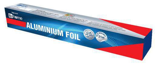 

BB Home Aluminium Foils - 10 5 Microns 21 m