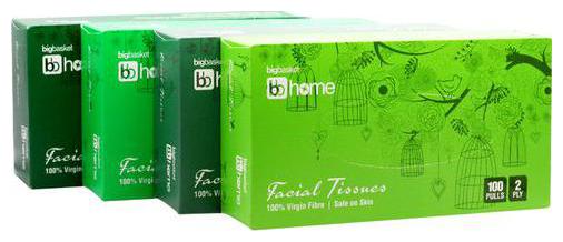

BB Home Facial Tissues - 2 Ply 100 Pulls