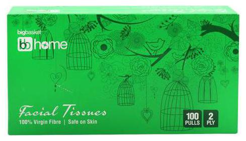 

BB Home Facial Tissues - 2 Ply 100 Pulls