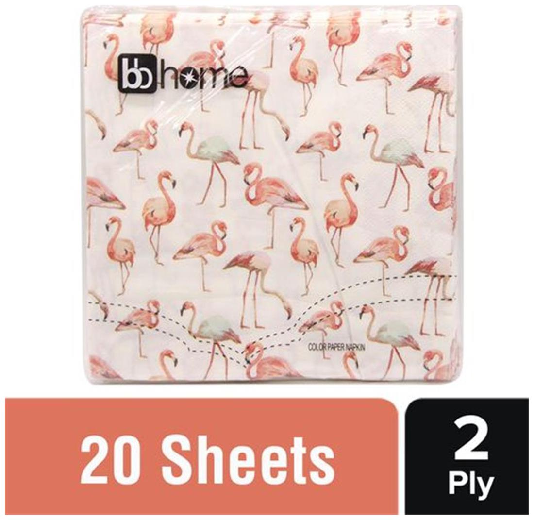 

BB Home Printed Party Napkins - Crane
