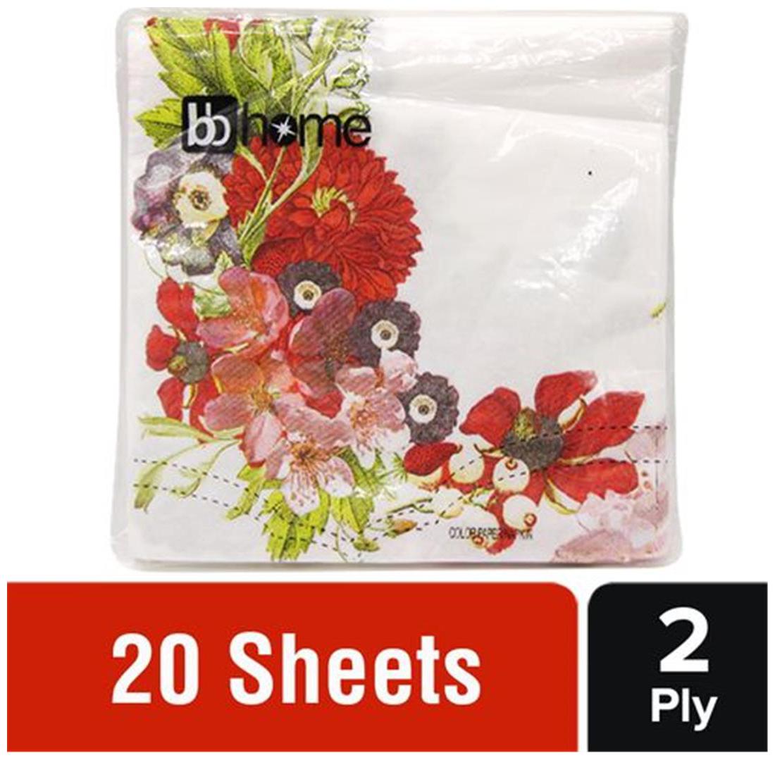 

BB Home Printed Party Napkins - Cherry