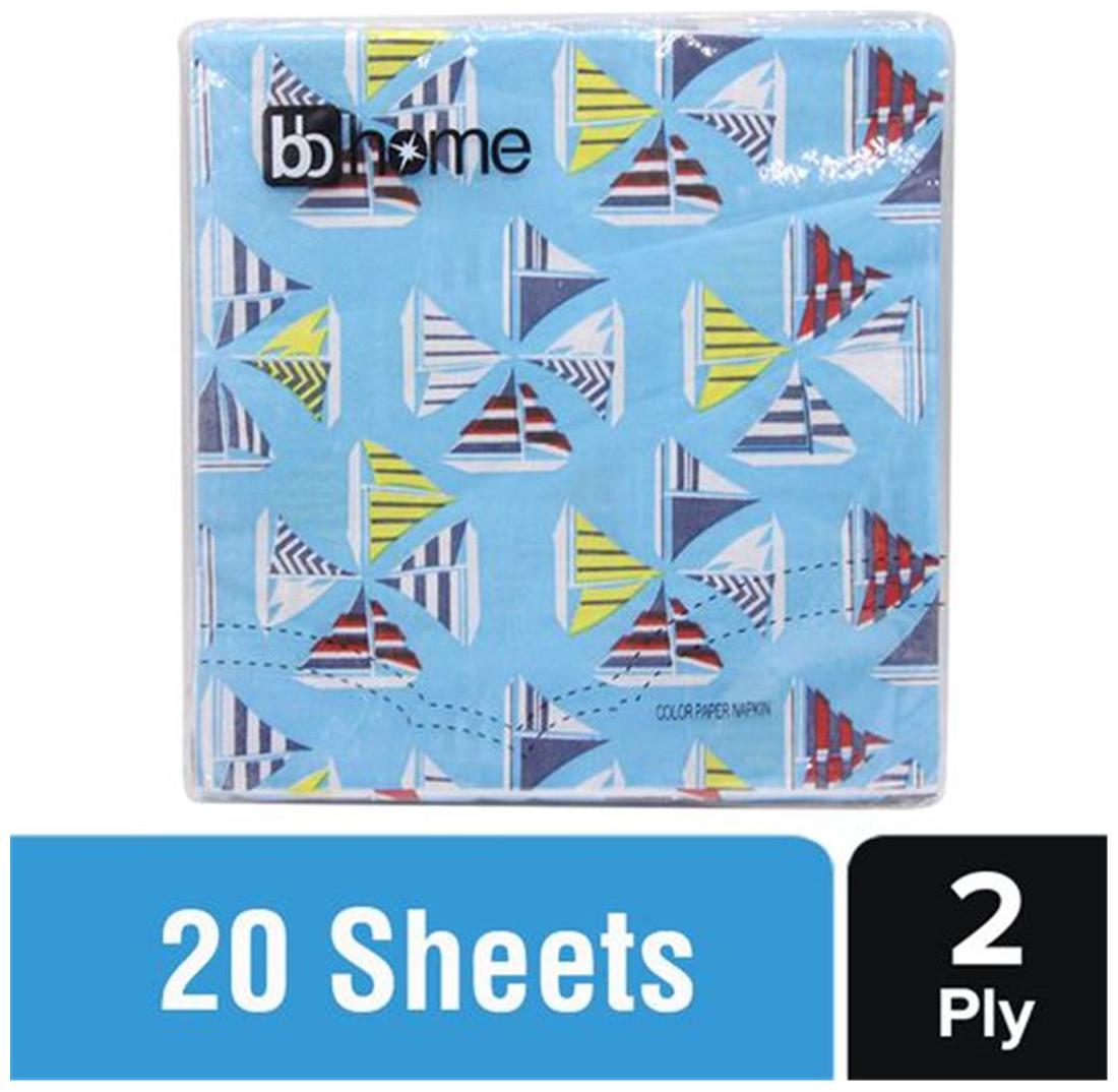 

BB Home Printed Party Napkins - Sailboat