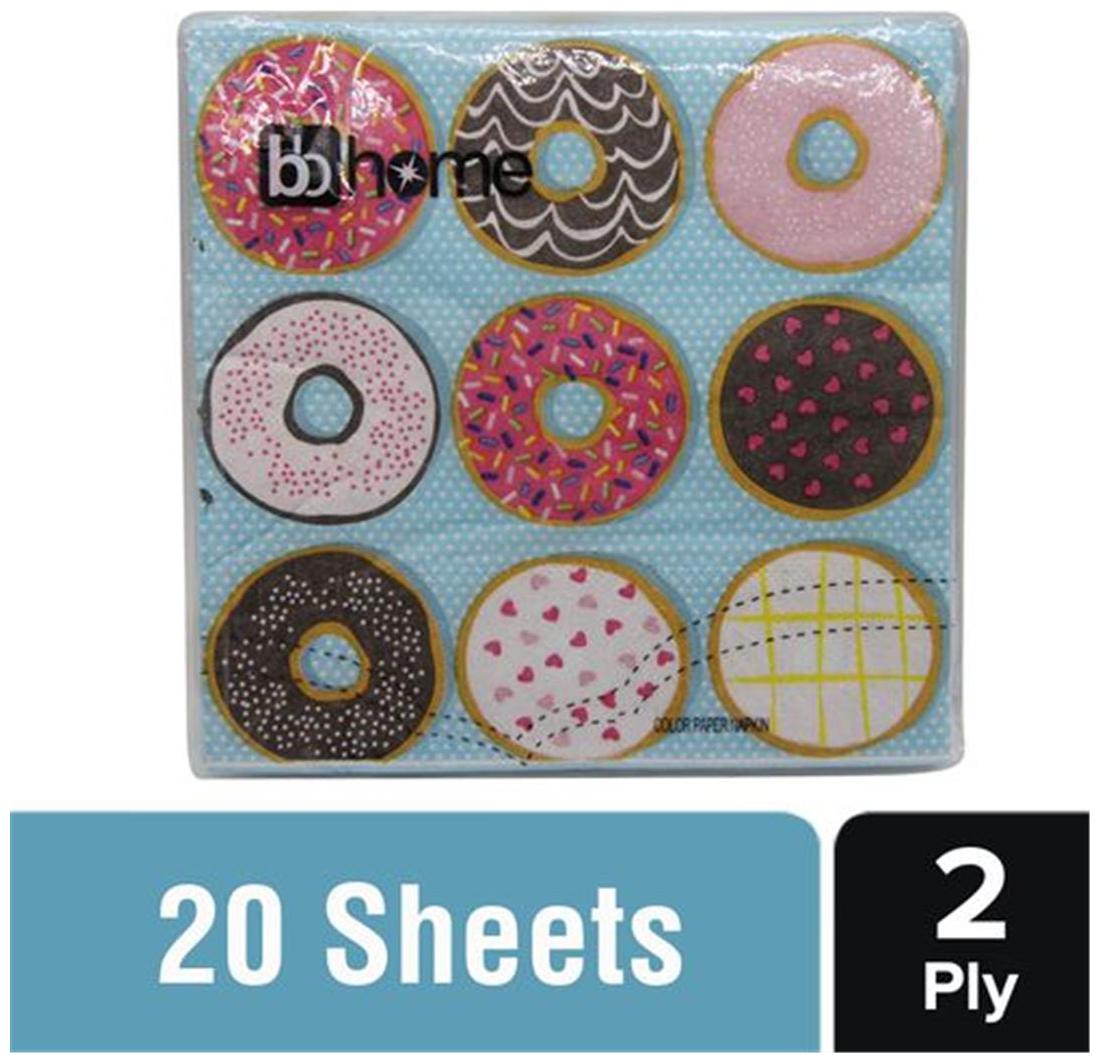 

BB Home Printed Party Napkins - Doughnut