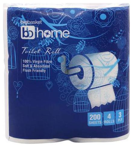 

BB Home Toilet Roll - 3 Ply 200 Pulls