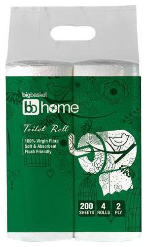 

BB Home Toilet Roll - 2 Ply 200 Pulls