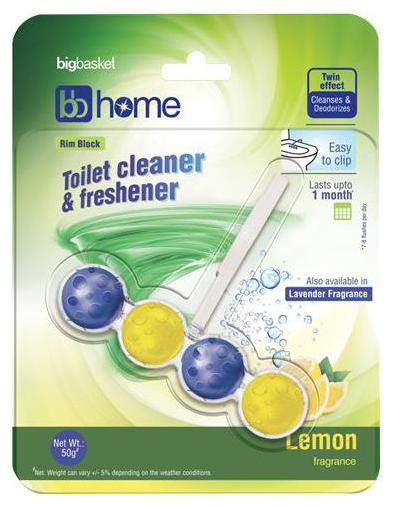 

BB Home Toilet Cleaner Freshener - Lemon 50 g
