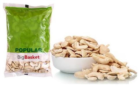

BB Popular Cashew Kaju Split Small 500 g