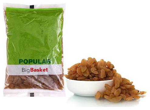 

BB Popular Raisins Kishmish Indian 500 g