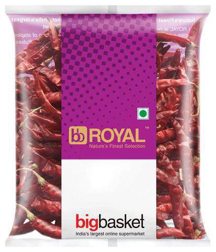 

BB Royal Guntur Red Chilli - Stemless 200 g