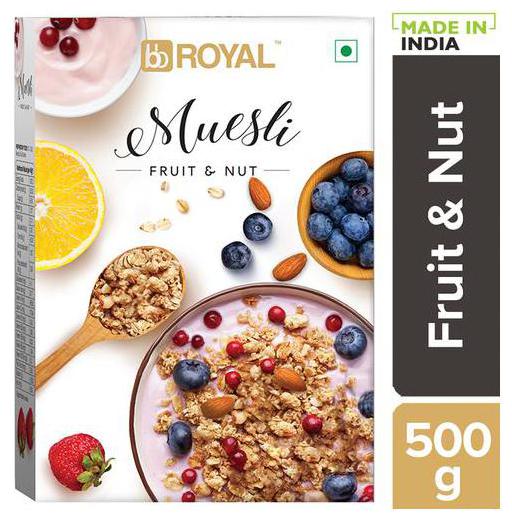 

Bb Royal Muesli With 21 Fruit Nut 500g