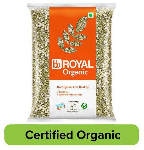 

BB Royal Organic - Green Moong Dal (Split) 1 kg
