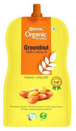 

BB Royal Organic Organic Cold Pressed groundnut Cooking Oil 1 L