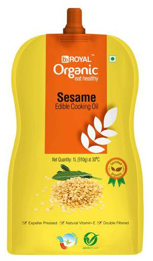 

BB Royal Organic Organic Cold Pressed Sesame Cooking Oil 1 L