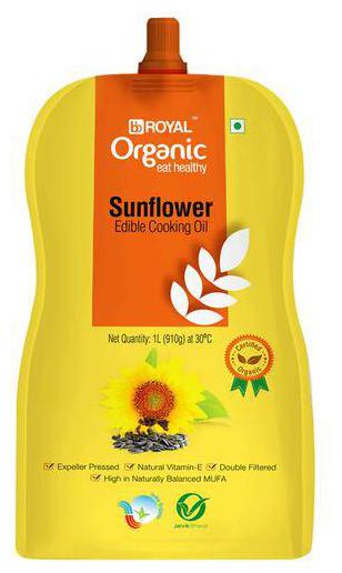 

BB Royal Organic Organic Cold Pressed Sunflower Cooking Oil 1 L