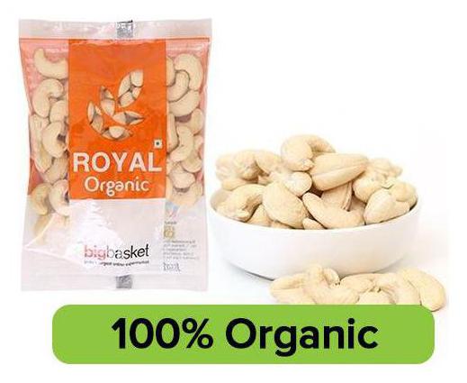 

BB Royal Organic Cashew Kaju Whole (Bold) 200 g