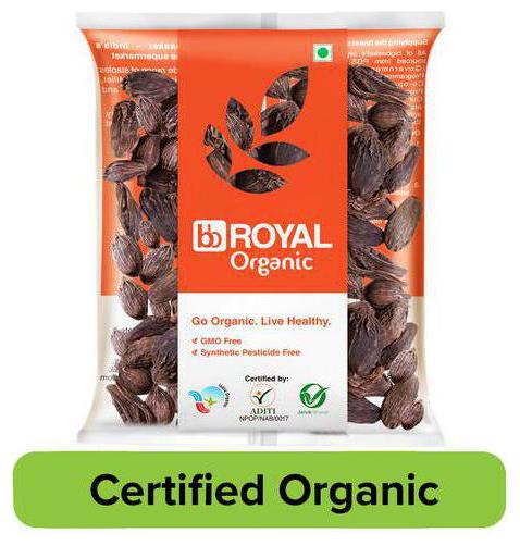 

BB Royal Organic - Black Cardamom Elaichi (Whole) 50 g