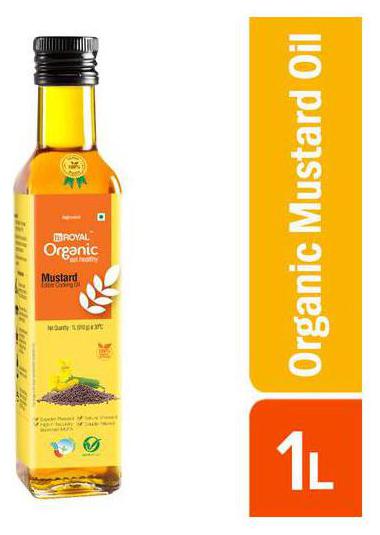 

BB Royal Organic Mustard Edible Cooking Oil 1 L
