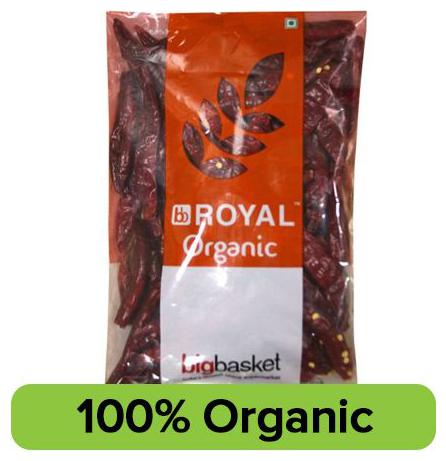 

BB Royal Organic - Red Chilli Whole 100 g