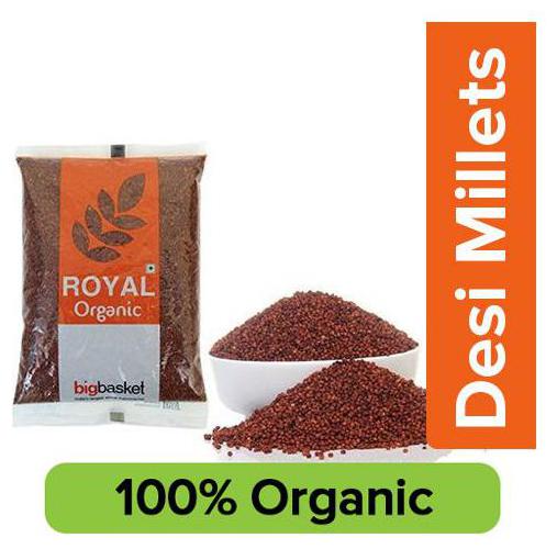 

BB Royal Organic - Ragi Whole Finger Millet 1 kg