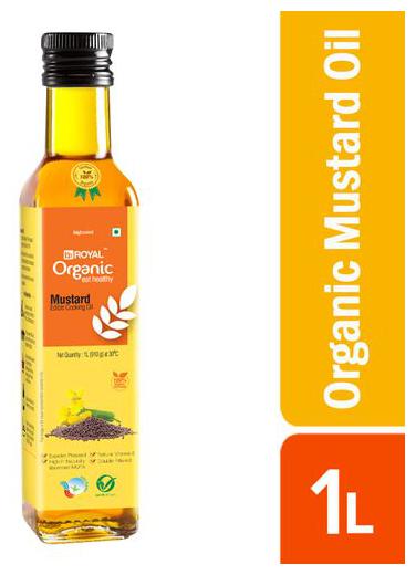 

BB Royal Organic Mustard Edible Cooking Oil 1 L