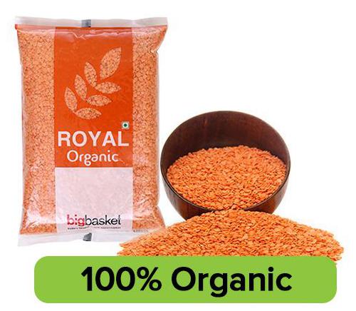 

BB Royal Organic Red Masoor Dal 1 kg