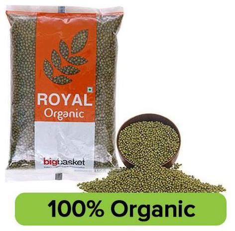 

BB Royal Organic Green Moong Whole 1 kg