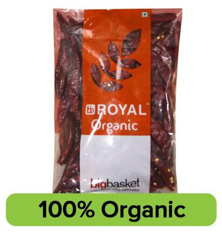 

BB Royal Organic - Red Chilli Whole 100 g