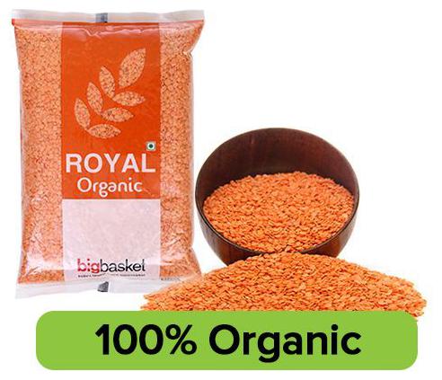 

BB Royal Organic Red Masoor Dal 500 g
