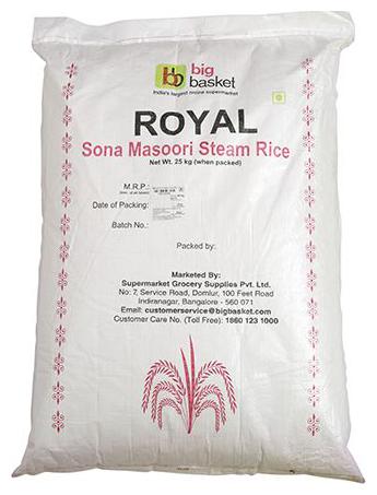 

BB Royal Sona Masoori Steam Rice 25 kg