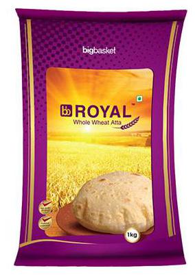 

BB Royal Whole Wheat Atta 1Kg