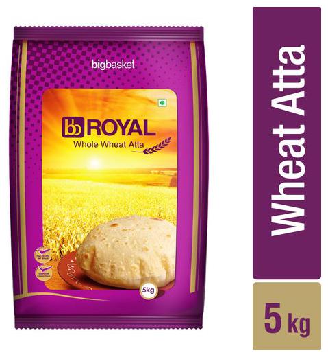 

BB Royal Whole Wheat Atta 5Kg