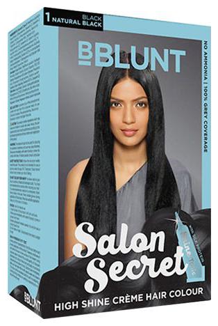 

Bblunt Salon Shine Creme Hair Colour Black 40 g